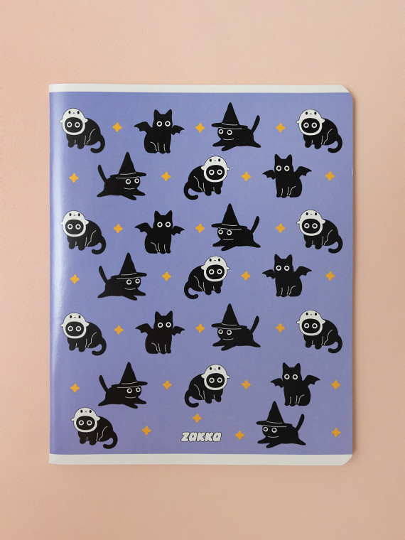 Тетрадь на сшивке А5 Magical cats 48 листов