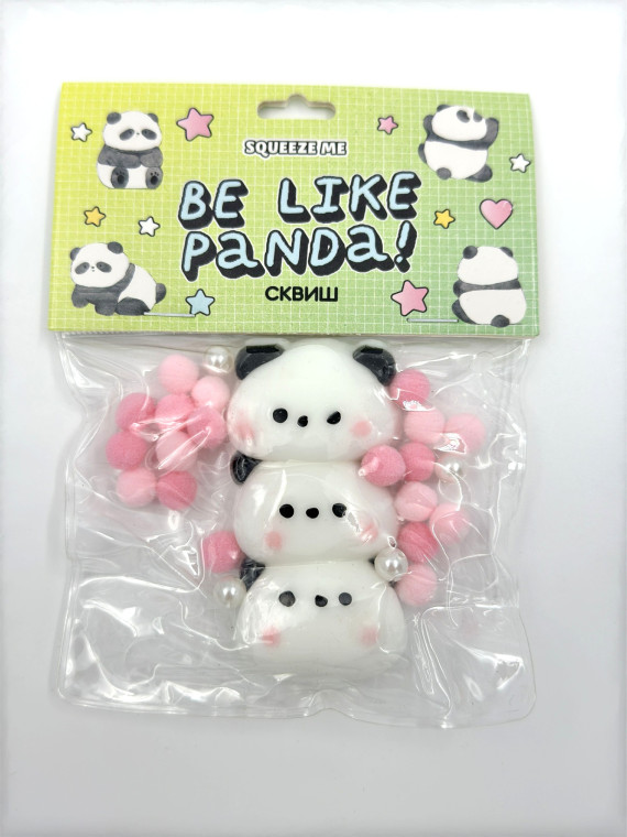 Сквиш Squeeze me (BE LIKE PANDA!)