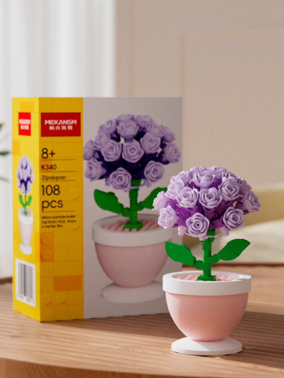 Конструктор Pixel Purple Roses