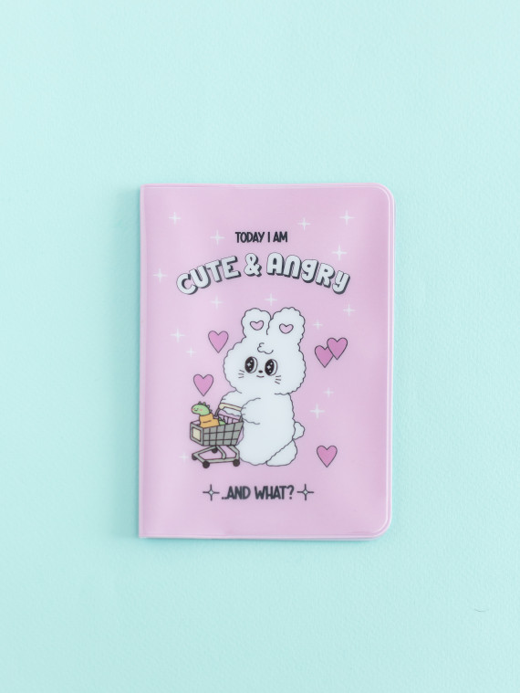 Обложка для паспорта Cute&angry