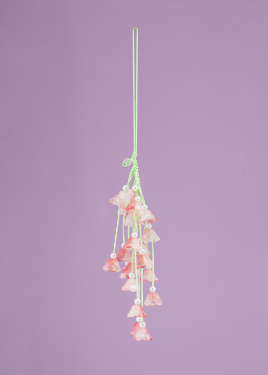 Брелок Fairy pink flower
