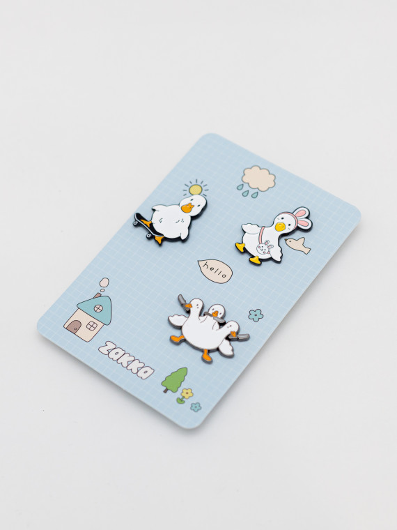 Значки Ducks (набор/3 шт.)
